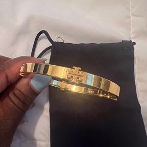 Gold Tory Burch bracelet, new condition